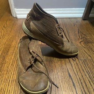 Brown merrell shoes